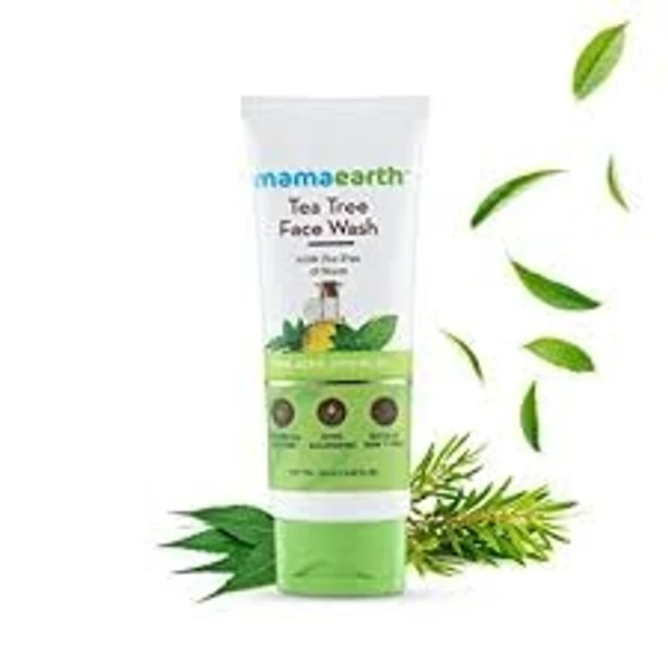 MAMAEARTH  TEA  TREE FACE WASH 100ml