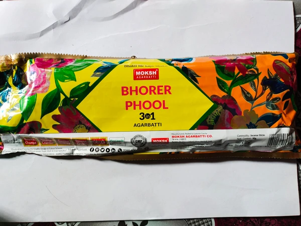 BHORER PHOOL 3 IN 1 AGARBATI 