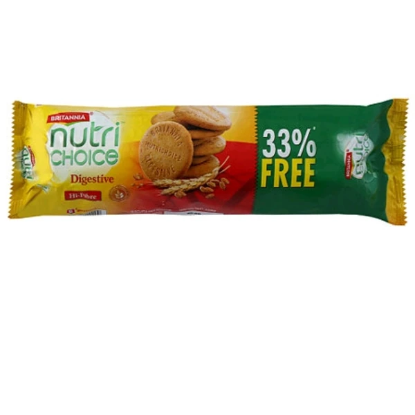 Britannia Nutri Choice Hi-fibre Digestive Biscuits 150g