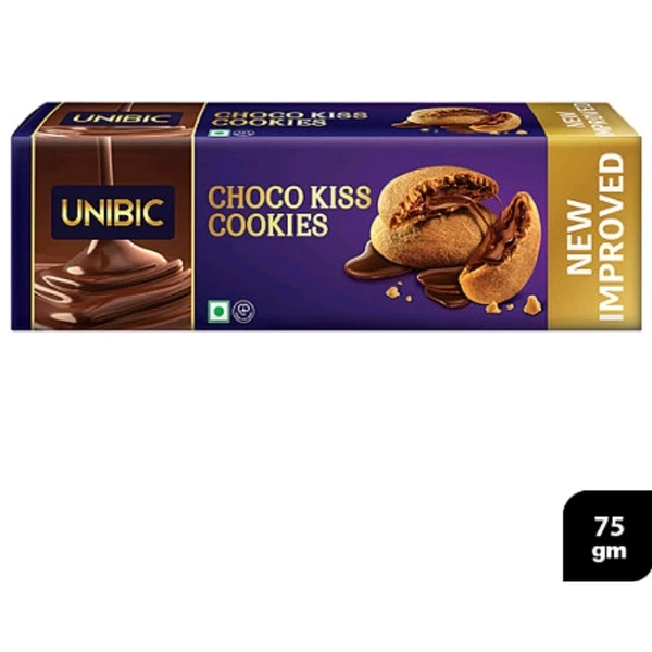 Unibic Choco Kiss Centerfilled Cookies 75g