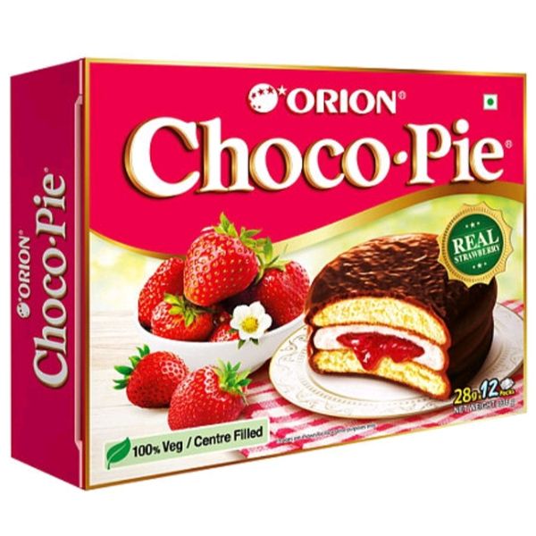 Orion Real Strawberry Chocopie 336g