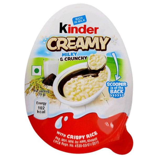 Kinder Joy Creamy Milky & Crunchy 19g