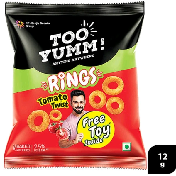 Too Yumm Tomato Twist Rings 12g