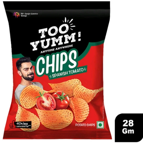 Too Yumm Tangy Tomato Multigrain Chips 28g