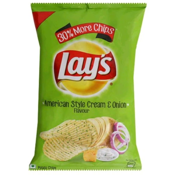 Lay's American Style Cream & Onion Potato Chips 50g
