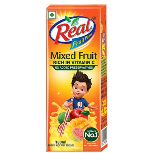 Real Mixed Fruit Juice 180ml