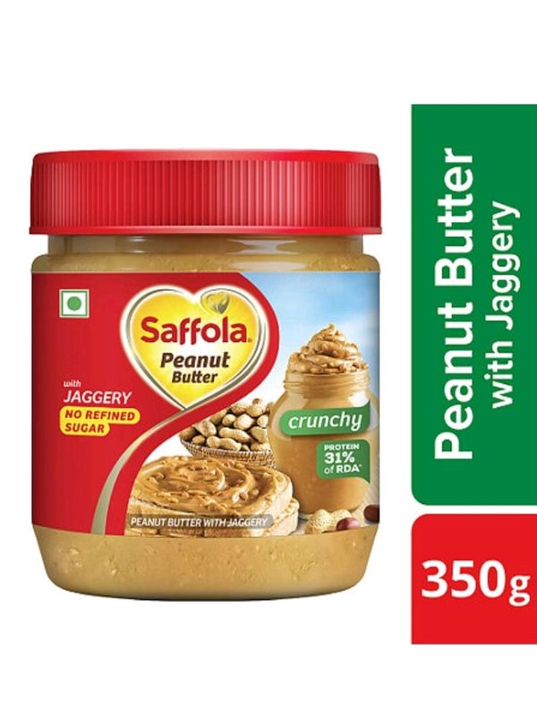 Saffola Crunchy Peanut Butter 350g
