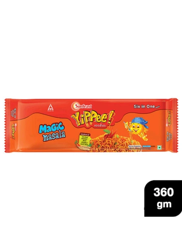 Sunfeast Yippee Magic Masala 6 In 1instant Noodles 360g