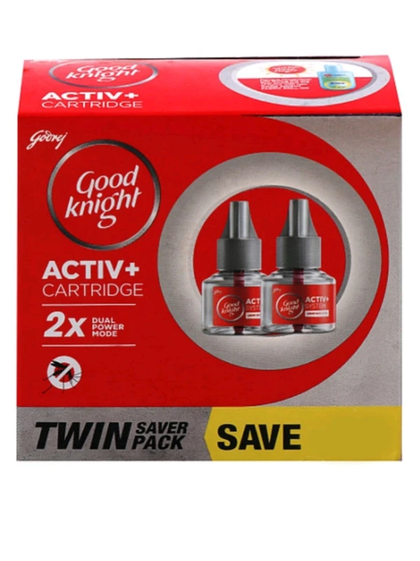 Good Knight Activ+ Mosquito Repellent Refill 45ml(Pack Of 2)