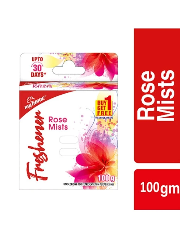 My Home Rose Mists Air Freshener Block 50g(Buy 1get1free)