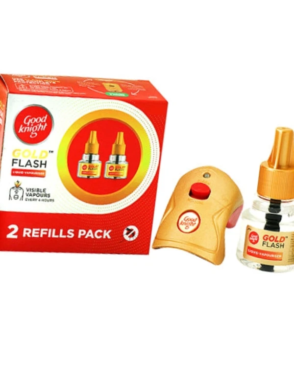 Good Knight Gold Flash Mosquito Repellent Refill 45ml(Pack Of 2)