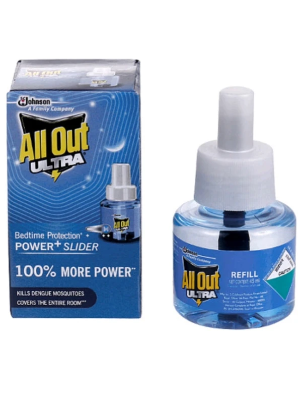 All Out Ultra Power+Slider Mosquito Repellent Refill 45ml