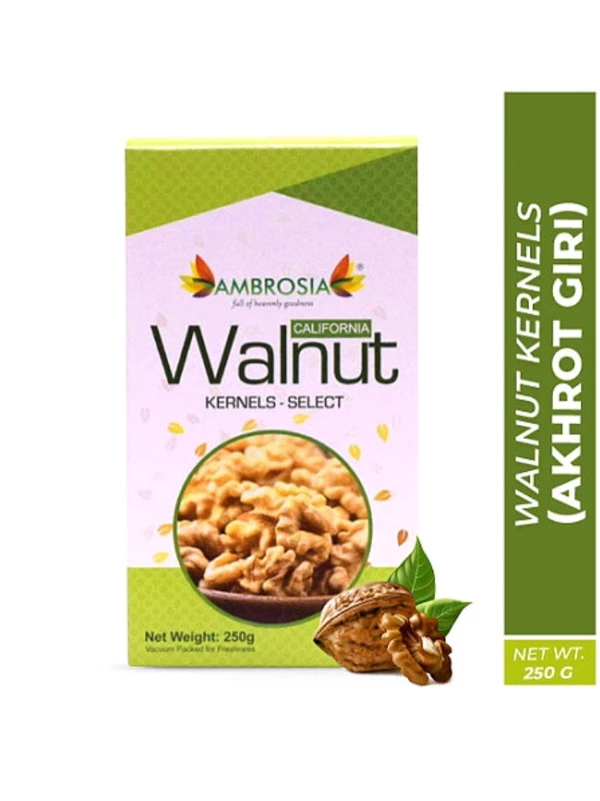 Ambrosia California Walnut Kernels 250g