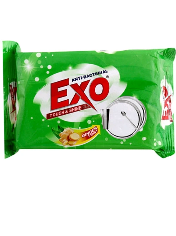 Exo Touch & Shine Ginger Twist Anti-bacterial Dishwash Bar 300g