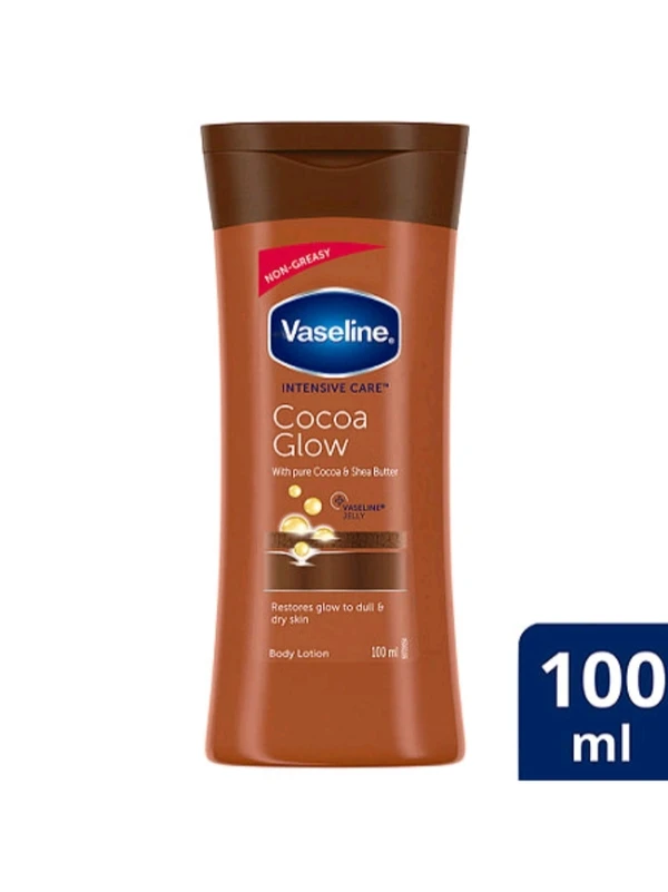 Vaseline Intensive Care Cocoa Glow Body Lotion For Dry Skin 100ml