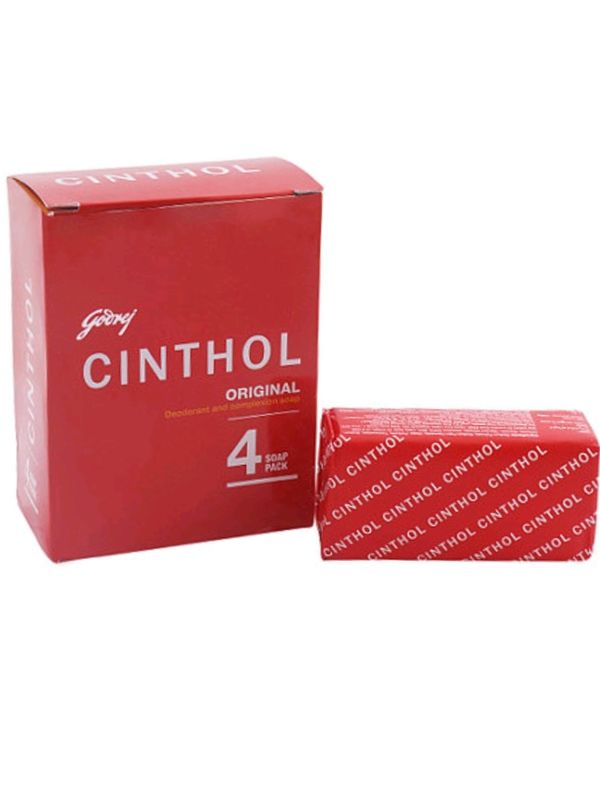Cinthol Original Deo & Complexion Soap 100g(Pack Of 4)