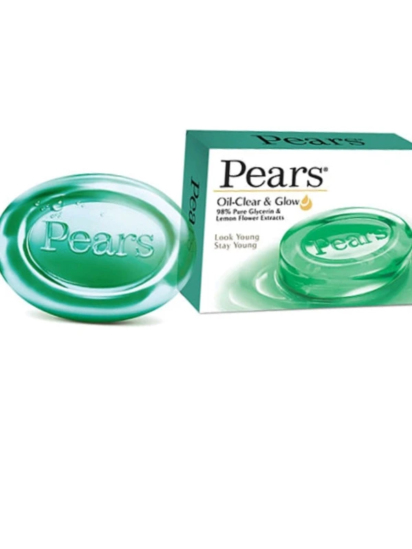 Pears Oil Clean & Glow Soap With Lemon Flower Extracts 75g