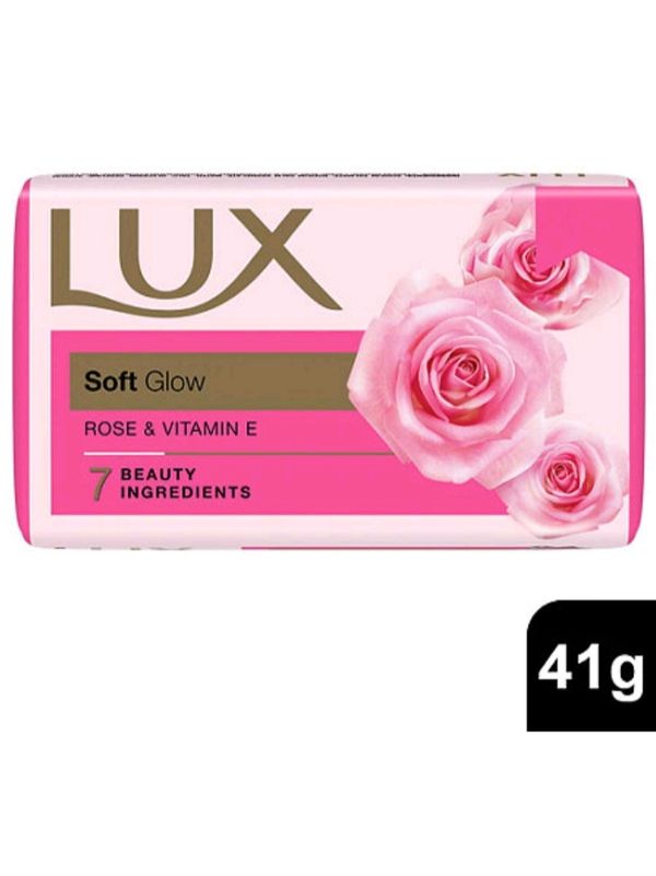Lux Soft Glow Rose & Vitamin E Soap 41g