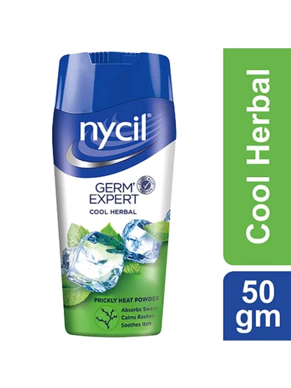 Nycil Cool Herbal Prickly Heat Powder 50g