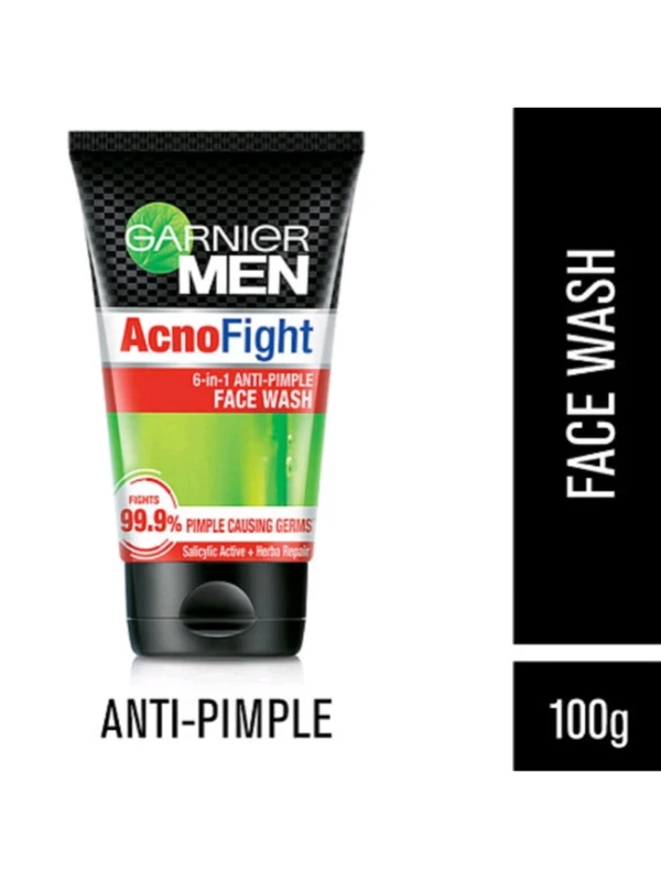 Garnier Men Acno Fight Anti-pimple Face Wash 100g