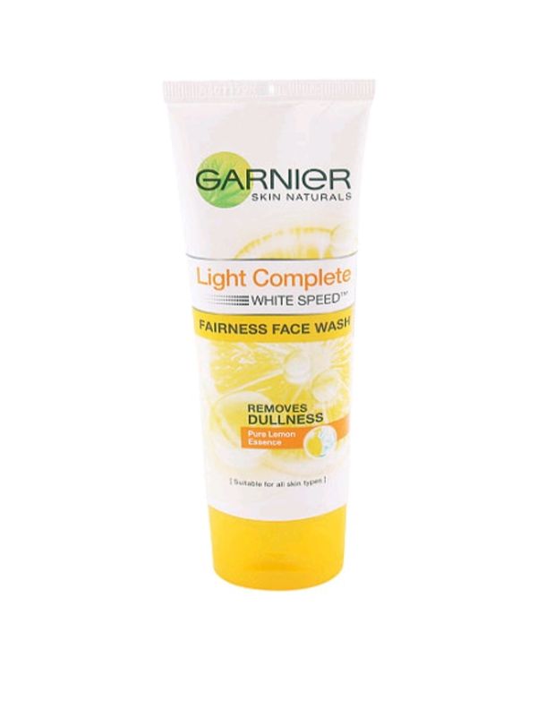 Garnier Light Complete White Speed Lemon Essence Fairness Face Wash 100g