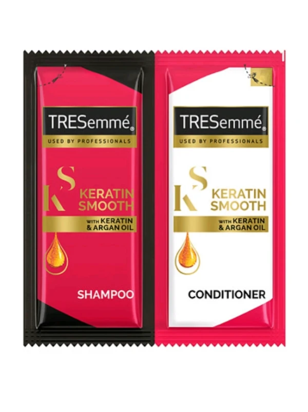 Tresemme Keratin Shampoo & Conditioner Twin Sachet 14ml