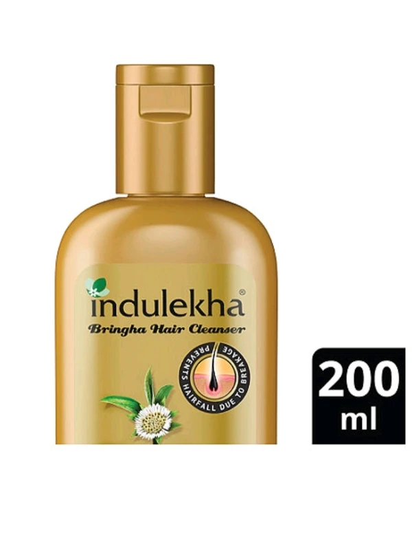 Indulekha Bhringa Anti-hairfall Hair Cleanser 200ml
