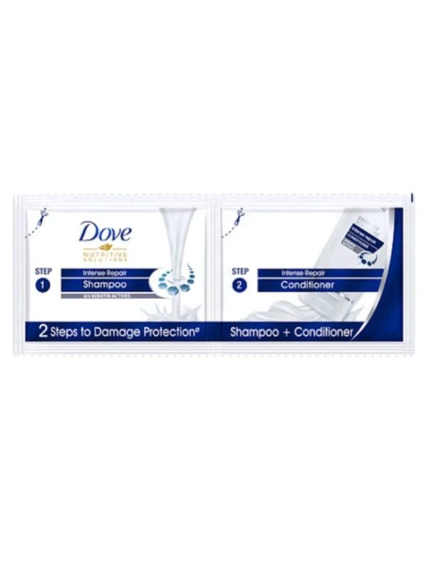 Dove Nutritive Solutions Intense Repair Shampoo+Conditioner 11ml