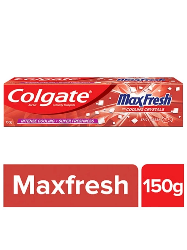Colgate Max Fresh Spicy Fresh Red Gel Anti Cavity Toothpaste 150g