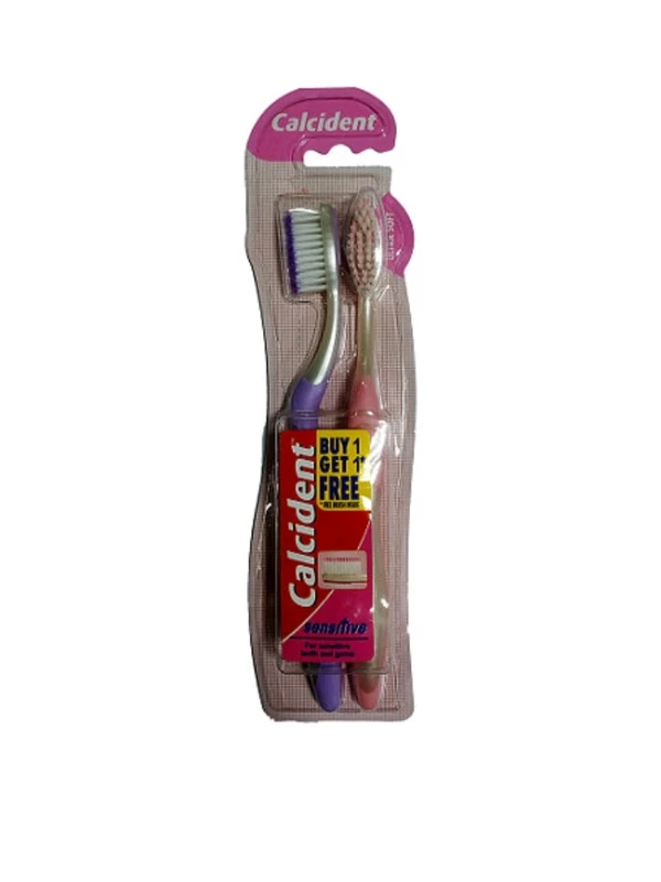Calcident Sensitive Toothbrush (Buy1get1free)