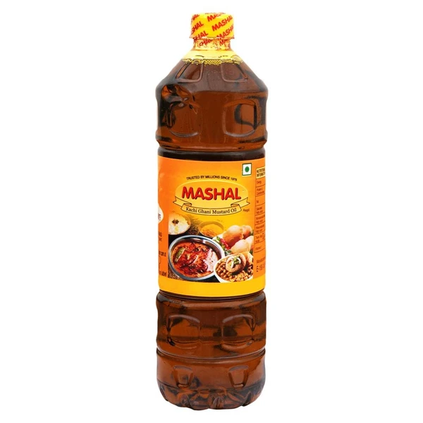 Mashal Kachhi Ghani Mastard Oil 1L