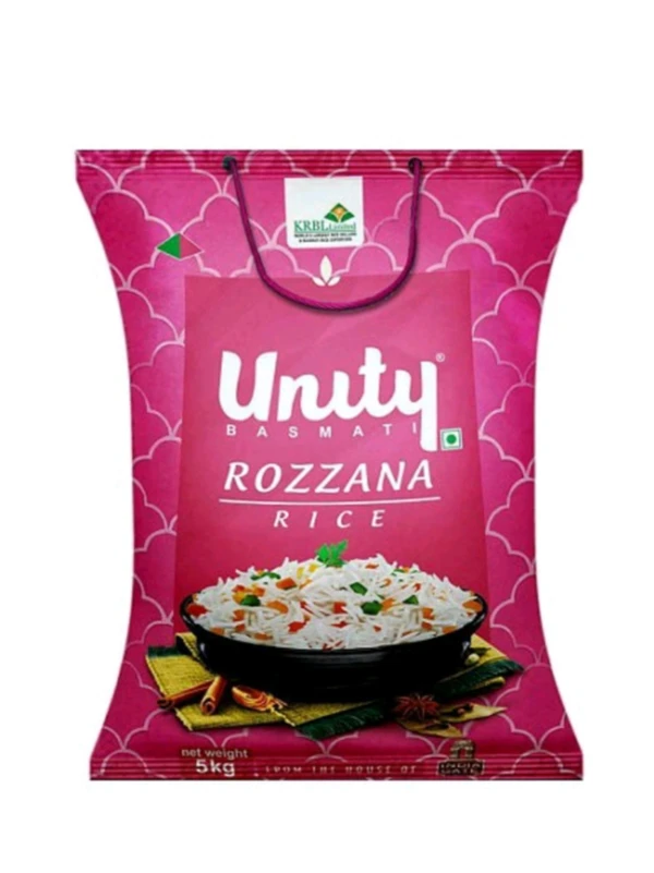 Unity Rozzana Basmati Rice 5kg