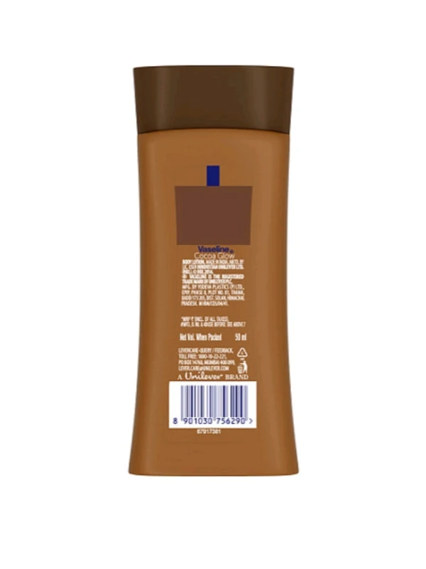 Vaseline Intensive Care Cocoa Glow Body Lotion For Dry Skin 50ml