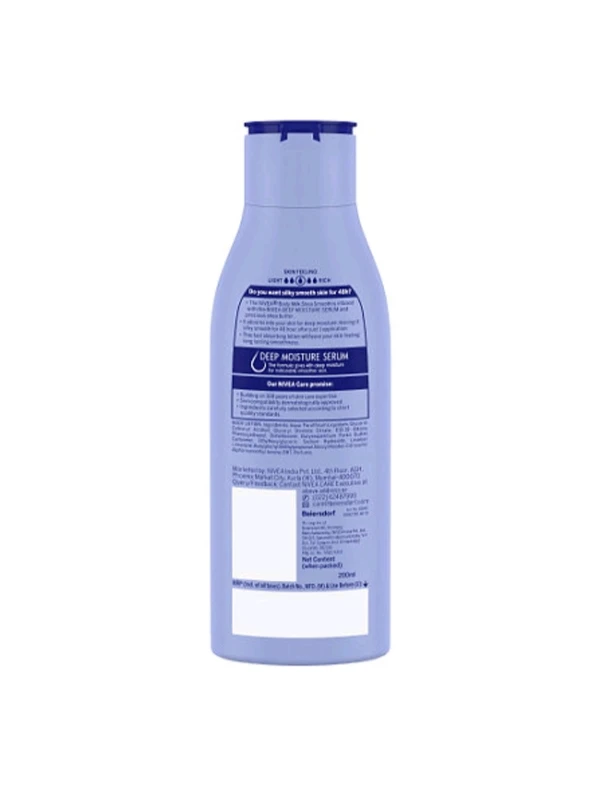 Nivea Shea Smooth 48-hour Body Milk For Dry Skin 200ml