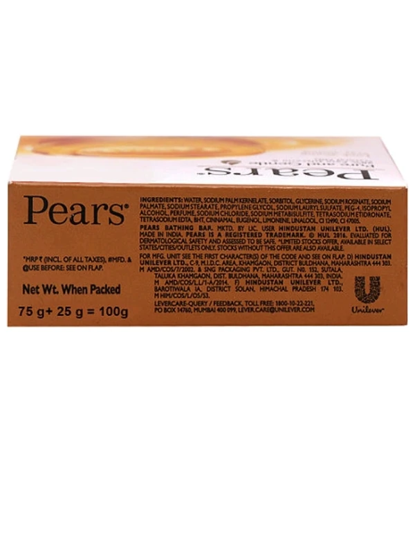 Pears Pure & Gentle Soap 100g