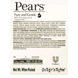 Pears Pure & Gentle Soap 75g(Buy3get1free)