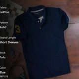 Men's Polycotton Polo Collar T-shirt - XXL