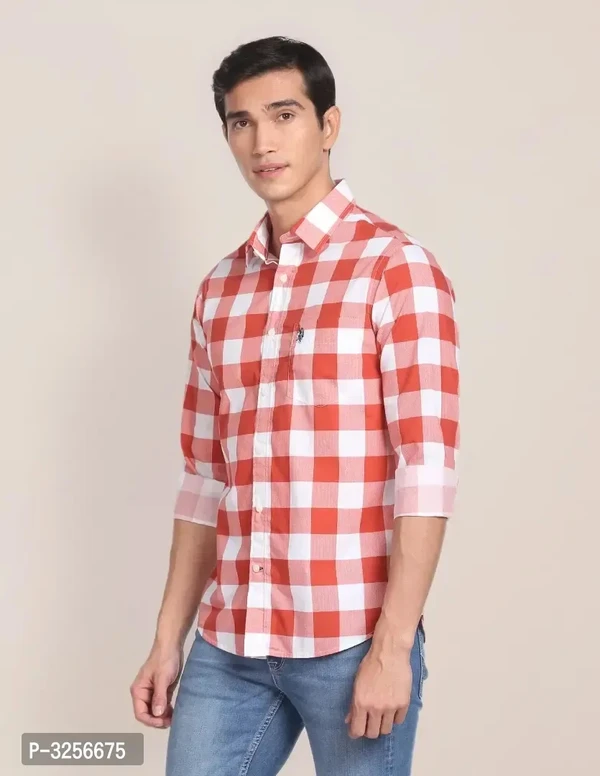 Party Wear Polycotton Shirt For Men  - M