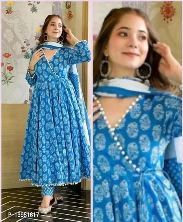 Classic Rayon Printed Kurtis for Womene - M