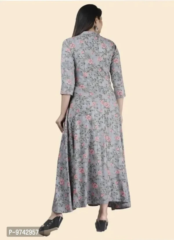 Stylish Fancy Rayon Kurti For Women  - L