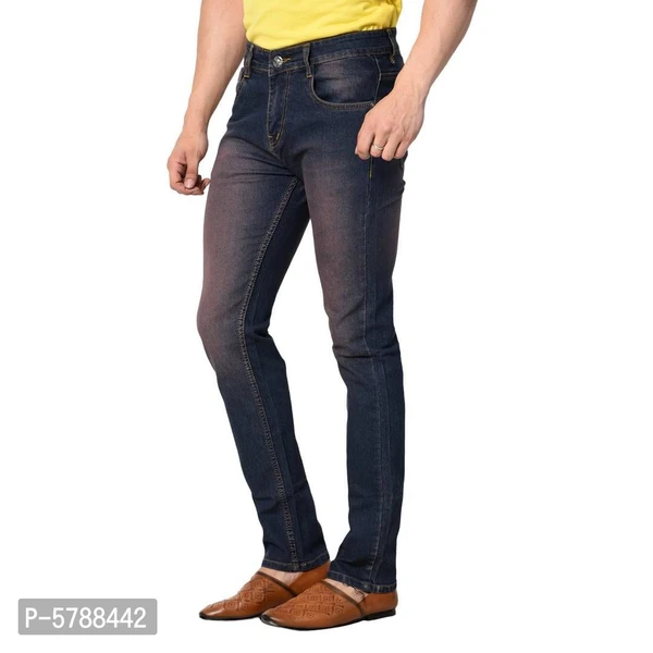 Men's Regular Fit Denim Jeans  - 34