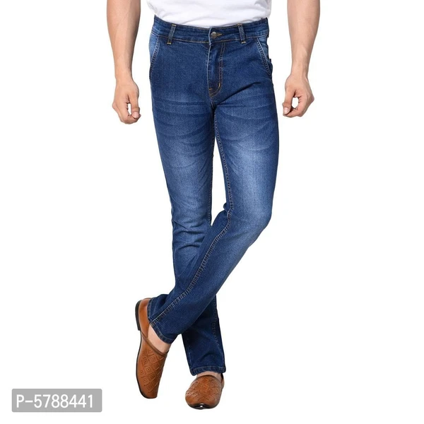 Men's Regular Fit Denim Jeans - 34