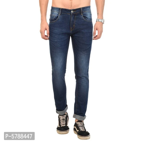 Men's Regular Fit Denim Jeans - 34