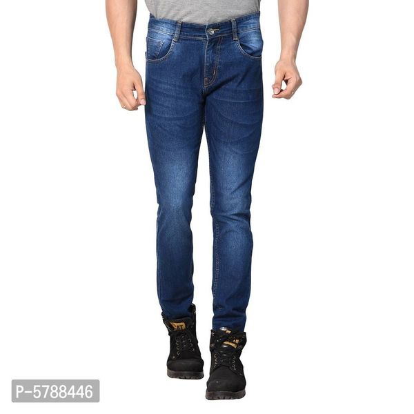 Men's Regular Fit Denim Jeans - 34