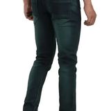 Stylish Denim Lycra Blend Mid-Rise Jeans For Men - 34
