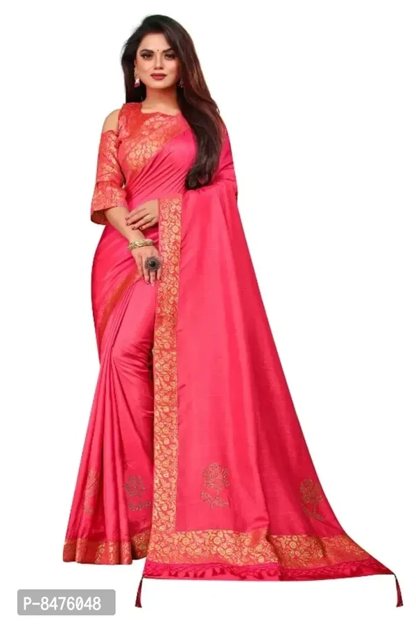 Classic Cotton Silk Saree with Blouse Piece for Women 