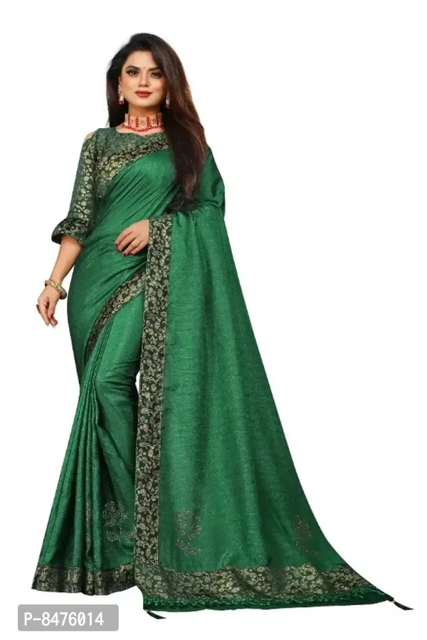 Classic Cotton Silk Saree with Blouse Piece for Women 