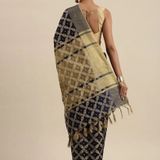 Women's Banarasi Silk Saree With Unstitched Blouse Piece 