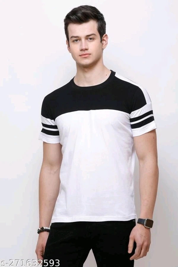 Round Neck Tshart For Men - M