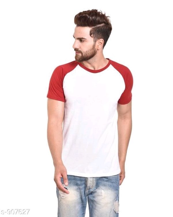 Trendy Cotton Men's T-shirt - M